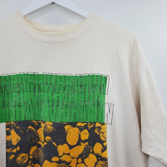 Vintage Israel Vibration 95 On the Rock Graphic T - Picture 2 of 11